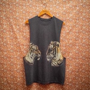 The Mountain Dual Tiger Tank Top